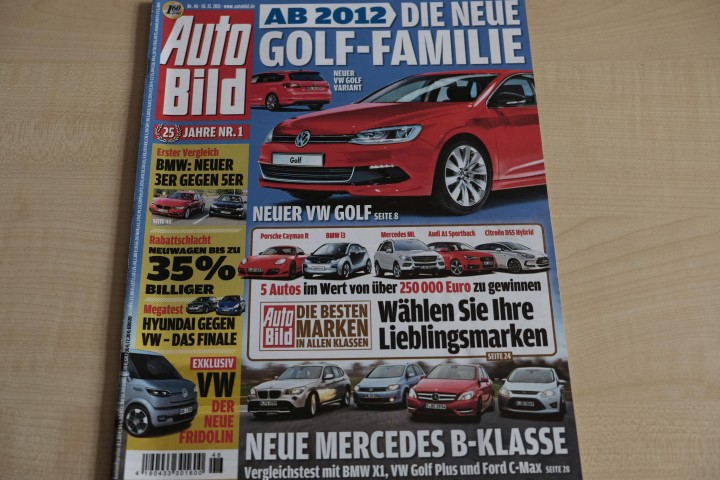 Auto Bild 46/2011